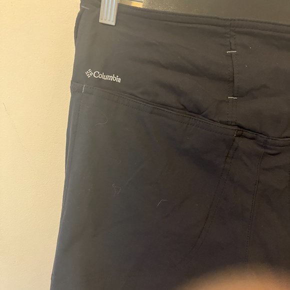 COLUMBIA | Women's Omni-Shield Advanced Repellency Zipoff Pants Black Size 8 - Picture 13 of 15